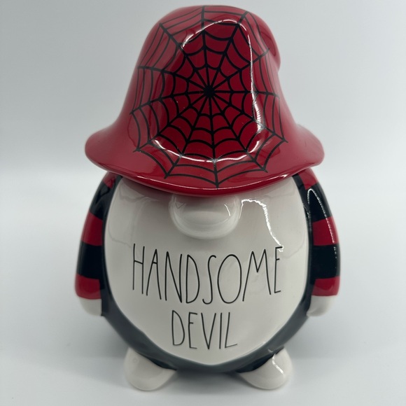 Rae Dunn Kitchen New Rae Dunn Handsome Devil Gnome Large Canister